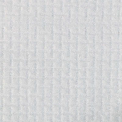 High pressure stiff EF pattern spunlace fabric